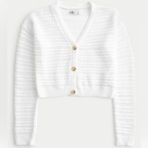 Hollister Crocheted Cardigan